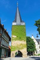 wernigerode, Tyskland - 2015 , wernigerode, westerntor, saxony anhalt, Tyskland foto