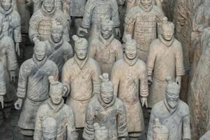xian, Kina, 2015, museum av de terrakotta krigare, mausoleum av de först qin kejsare, xian, shaanxi provins, Kina foto