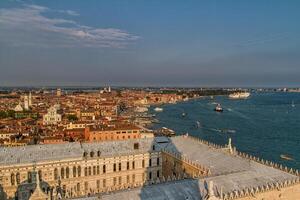 panorama över Venedig, Italien foto