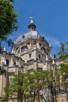 katedral av madrid, Spanien foto