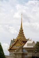 detalj av grand palace i bangkok, thailand foto