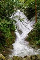 erawan vattenfall, kanchanaburi, thailand foto