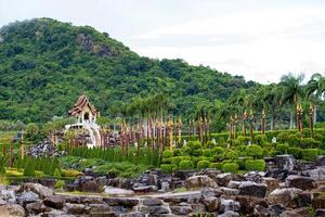 nongnooch tropisk botanisk trädgård, pattaya foto