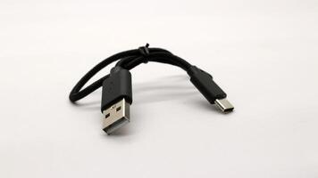 uSB typ c bunden isolerat foto