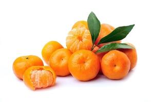 mandarin frukter. apelsiner frukter. foto