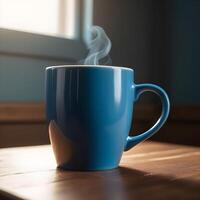 ai genererad kaffe råna attrapp foto