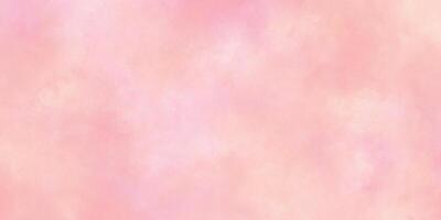 vattenfärg rosa Skrapat grungy textur med fläckar, pastell målning på duk med rosa, hand målad lutning rosa papper textur, rosa grunge textur illustration. foto
