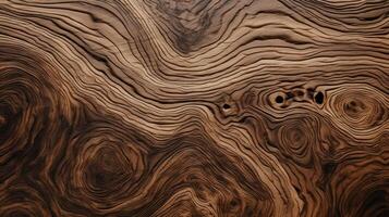 ai genererad gräva in i de organisk värme av en trä- skära textur. ai genererad foto
