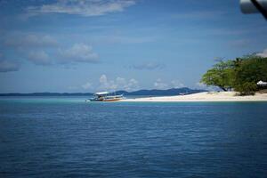 paradis strand i filippinerna foto