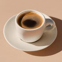 ai genererad en kopp av kaffe foto