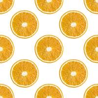sömlös mönster av apelsiner frukt foto
