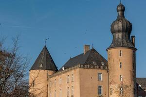 de slott av gemen i Westfalen foto