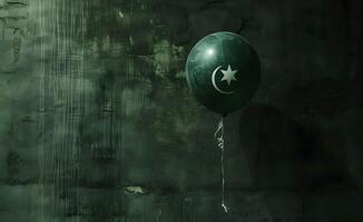 ai genererad 14 aug oberoende dag 23 Mars firande av pakistan dag foto