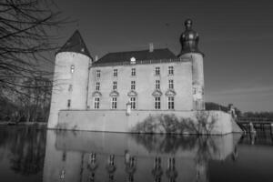 de slott av gemen i Westfalen foto