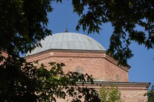 ottoman grav i muradiye, bursa, turkiye foto