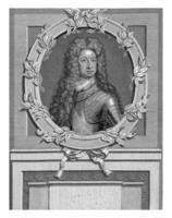 porträtt av george jag av bra Storbritannien, philip av nåd, 1714 - 1732 foto