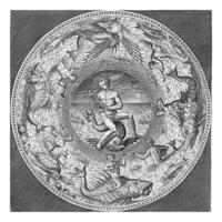 fat med arion, adriaen collaert, c. 1580 foto