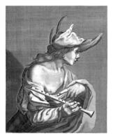 jan pottagie, Abraham j. conradus, efter Abraham bloemaert, c. 1620 - c. 1661 foto