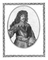 porträtt av gaston jean-baptiste, hertig av orleans, cornelis danckerts jag, 1613 - 1656 foto