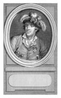 porträtt av jan bart, reinier vinkeles jag, efter jacobus köper, 1786 foto