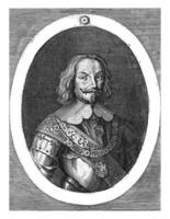 porträtt av guido villa, markis och allmän av savojen, giovanni georgi, 1600 - 1699 foto