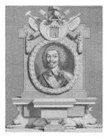 porträtt av charles de de sken, johannes valdor ii, 1649 foto