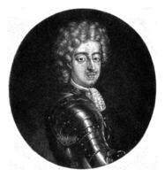 porträtt av maximilian emanuel ii, pieter schenk jag, 1692 - 1713 foto