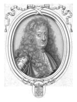 porträtt av räkna enea silvio caprara, jacques blondin, efter okänd, 1665 - 1698 foto