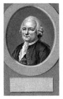 porträtt av kille-jean-baptiste mål, lambertus antonius claessens, c. 1792 - c. 1808 foto