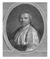 porträtt av camillo tacchetti, francesco polanzani, efter pierre subleyras, 1710 - 1783 foto