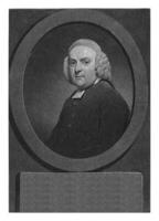 porträtt av de präst Wilhelm leendert Krieger, charles howard hodges, 1796 foto