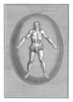 representation av de Gud brahma, bernard picart verkstad av, efter bernard picart, 1723 foto