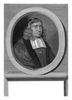 porträtt av Lucas schacht, anthony skåpbil zijvellt, 1687 - 1691 foto