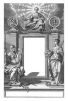 allegori av de gammal och ny testamenten, Abraham de uppblåsthet foto