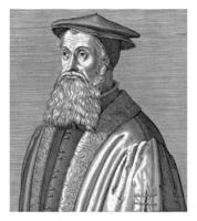 porträtt av john bal, hendrick hondius jag, 1599 foto