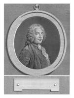 portret skåpbil francois-augustin de paradis de moncrif, Louis jacques foto