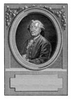 porträtt av sid salvia, francois hubert, 1754 - 1809 foto