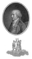 porträtt av johannes muller von sylvelden, Friedrich augusti bruckner, 1805 foto