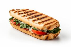 ai genererad smörgås illustration närbild foto