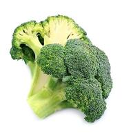 färsk broccoli isolerat . foto