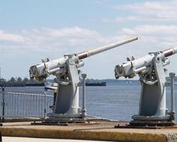 Boston, mamma, 2008 - sjö- museum Strand batteri guns foto