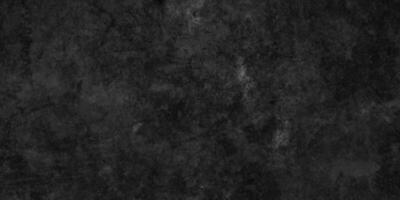 svart sten vägg textur grunge sten yta eller polerad sten vägg eller svart bedrövad grunge textur eller panorama vägg textur, svart textur svarta tavlan och svarta tavlan eller gammal dammig grunge vägg. foto