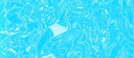 kristall blå vatten yta textur, abstrakt blå kristalliserad flytande mönster, abstrakt blå vatten yta textur med stänk och bubblor, blå bakgrund med kvarts textur perfekt för omslag. foto