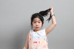 liten asiatisk tjej foto
