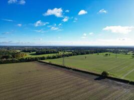antenn se av landsbygden av hemel hampstead stad av England Storbritannien. november 5:e, 2023 foto