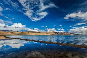 sjö tso moriri, ladakh foto