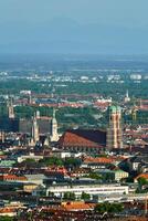 antenn se av München. München, Bayern, Tyskland foto