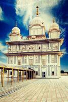 sikh gurdwara i gwalior fort, madhya Pradesh, Indien foto