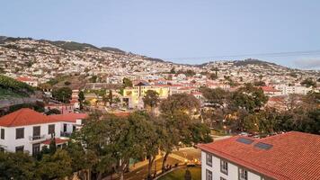 panorama av Funchal, madeira foto