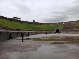 Pompeji, de gammal roman stad begravd förbi de utbrott av montera vesuvius, står som en unesco värld arv webbplats, erbjudande en unik glimt in i dagligen liv under de roman imperium. foto